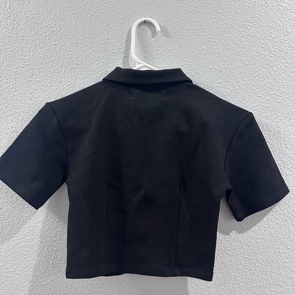 Oak and Fort Collared Half Zip Tee - Picture 4 of 5